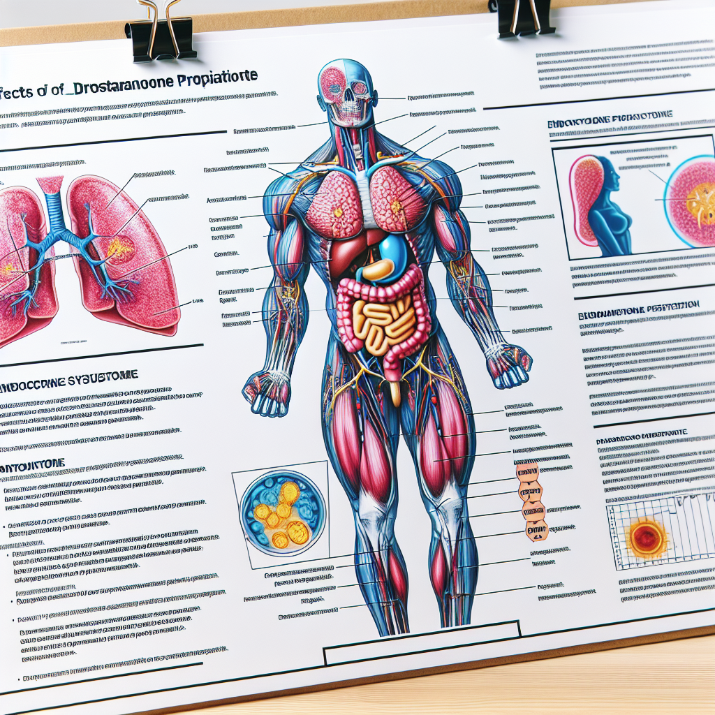 Effects of drostanolone propionate on athletes' endocrine system