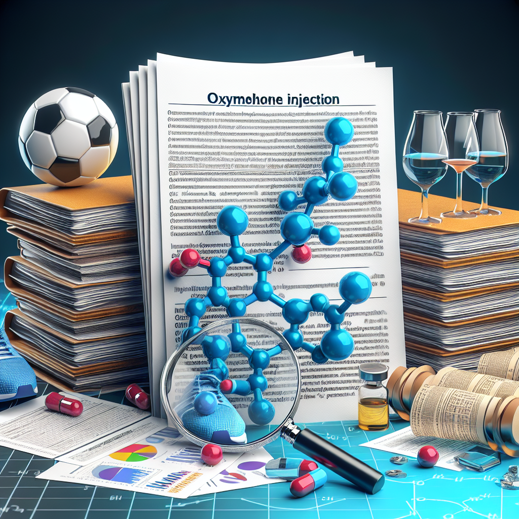 Reviewing scientific evidence of oxymetholone injection in sports