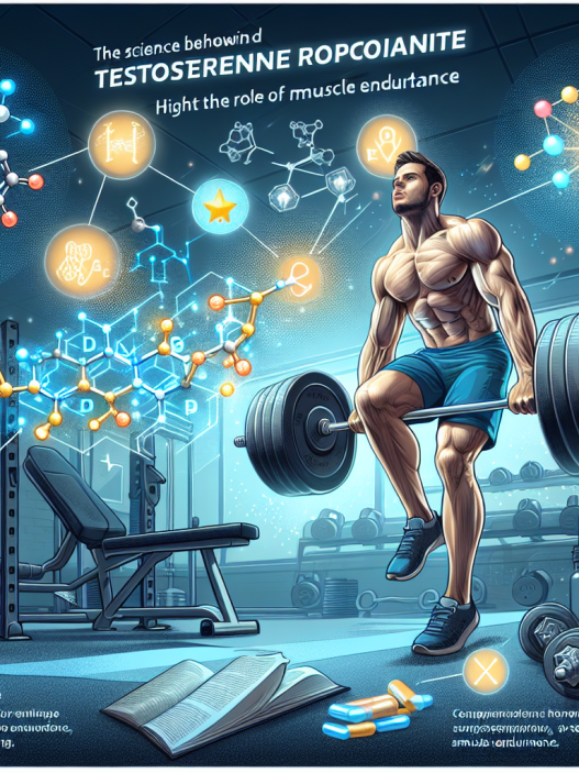 Muscle endurance in sports: the impact of testosterone propionate