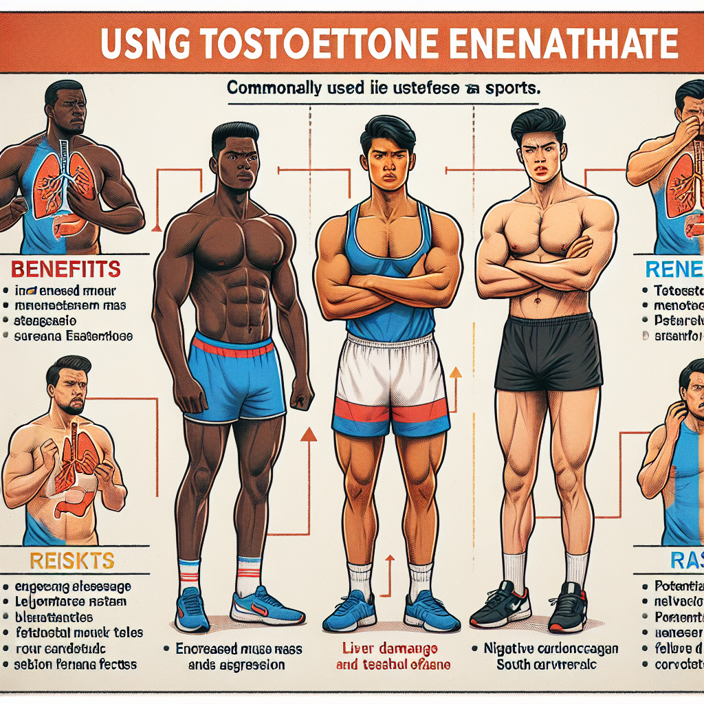 Weighing risks and benefits of testosterone enanthate for athletes
