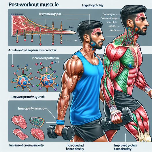 Somatropin's impact on post-workout muscle recovery