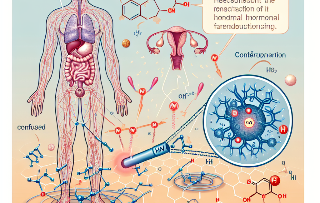Endocrine disruption from mibolerone