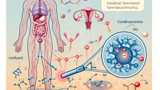 Endocrine disruption from mibolerone