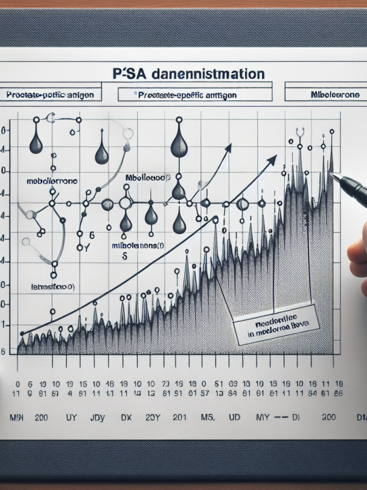 Psa levels and mibolerone in men