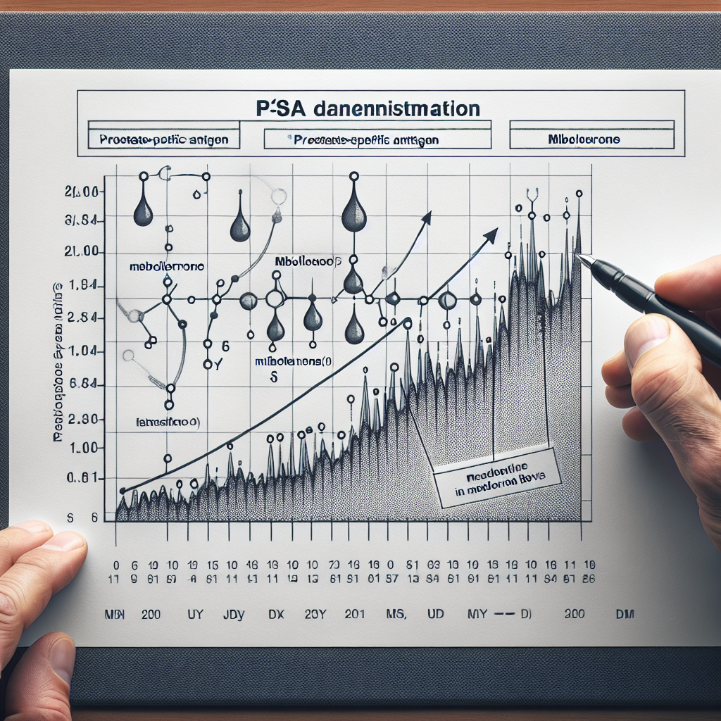 Psa levels and mibolerone in men