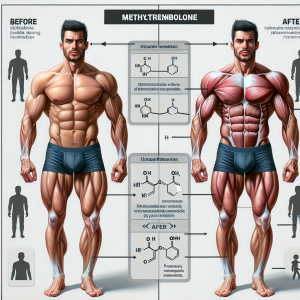 Hardening effect of methyltrenbolone on muscles