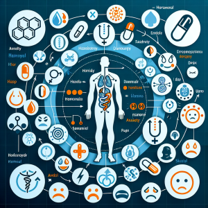 Hormonal side effects of andriol