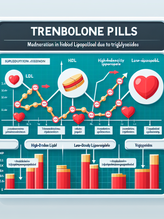 Lipid panel changes from trenbolone compresse: hdl, ldl, triglycerides