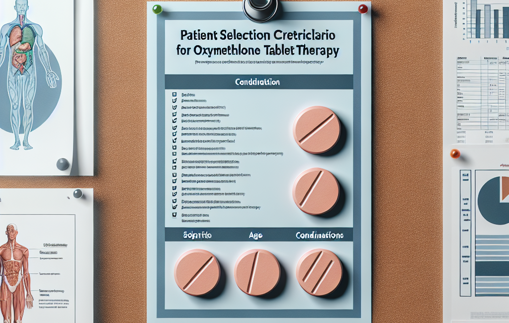 Patient selection criteria for oxymetholone compresse therapy