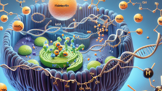 Protein synthesis and halotestin
