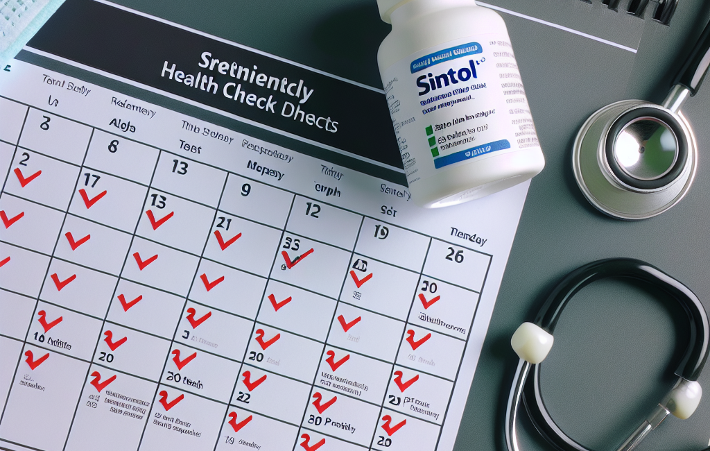 Frequency of health checks during sintol
