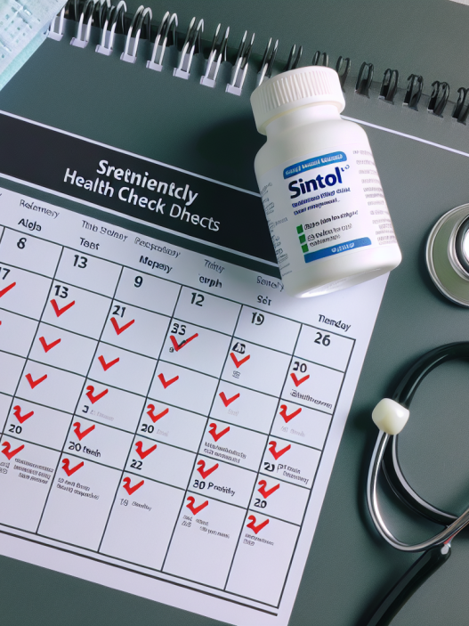 Frequency of health checks during sintol