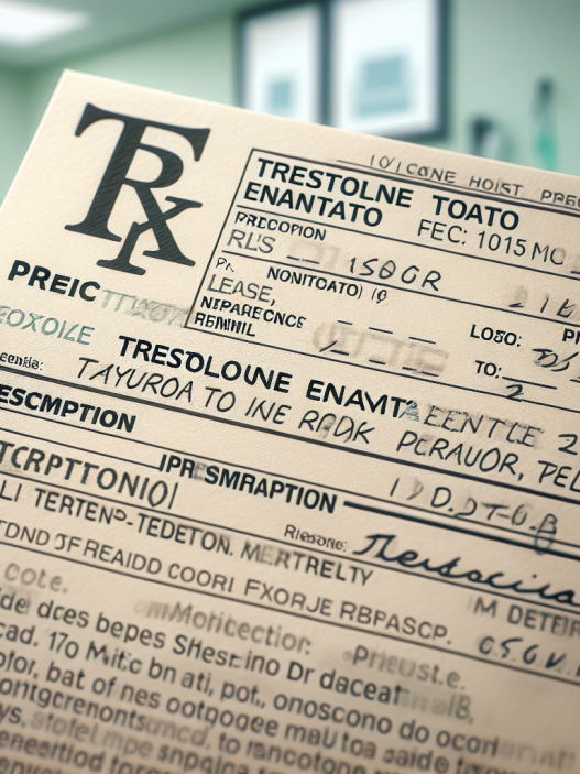 Prescription requirements for trestolone enantato