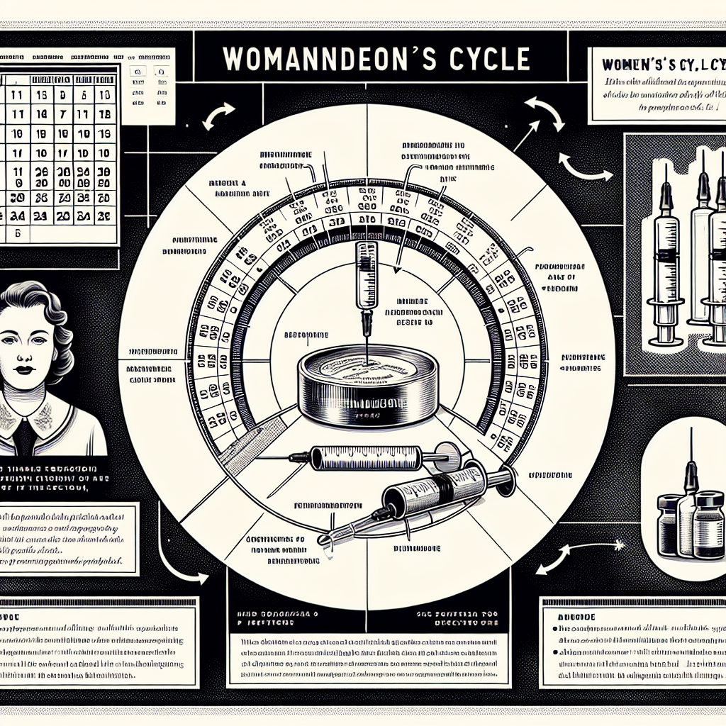 Women's cycle protocol for methandienone injection